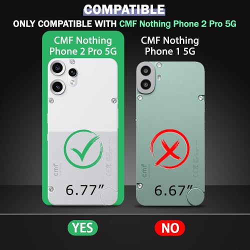 Image of TheGiftKart Crystal Clear Back Cover Case for CMF by Nothing Phone 2 Pro 5G | Shock Proof 360 Protection | Hard Clear Back Cover Case for CMF by Nothing Phone 2 Pro 5G (PC & TPU, Transparent Bumper)