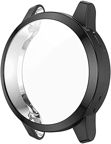 meteqi tpu protector case cover compatible with garmin vivoactive 4s 40mm black