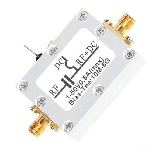 Bloqueador de RF DC y dispositivo de polarización que opera de 10MHz a 6GHz para el equipo de prueba