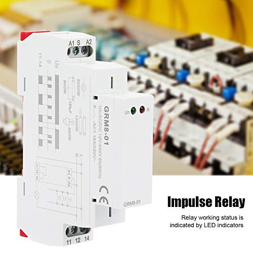 Relais d'impulsion GRM8-01 pour centraliser l'éclairage de votre maison connectée - 3