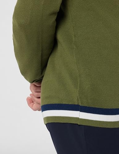 Image of Van Heusen Men's Luxury Sports Regular Fit Full Sleeve Crew Neck Sweater | Sophisticated Flair | Super Premium Fabric