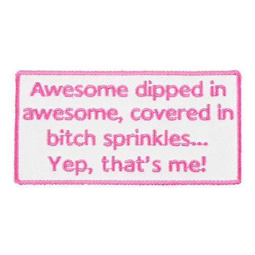 Awesome Dipped In Awesome Patch, Funny Women's Patches