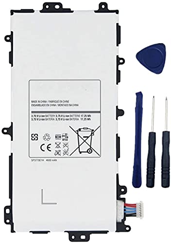 AKKEE SP3770E1H (3.75V 17.25Wh 4600mAh) Tablet Batterie pour Samsung Galaxy Note 8.0 GT-N5110 N5100 N5105 N5120 SGH-i467 SGH-I467ZWAATT Series GH43-03786A AA1D306oS-T/B