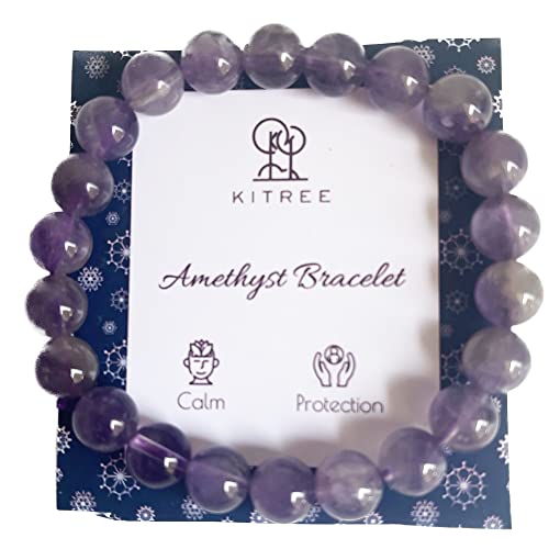 Image of HEALING AND SEMI-PRECIOUS CRYSTAL STONE BRACELET 8 MM ROUND FOR FENSHUI