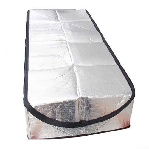 Cubierta de reducción de calor radiante para escaleras de ático construida con capas dobles de papel de aluminio y material aislante de núcleo de burbujas de aire
