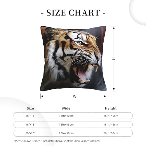 Housse de coussin tigre en velours pour rénover un canapé usé - 4