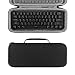 GEEKRIA 60% Compact Keyboard Case, Hard Shell Travel Carrying Bag for 61 Keys Computer Keyboard, Compatible with SteelSeries Apex Pro Mini, Razer Huntsman Mini, RK Royal KLUDGE RK61