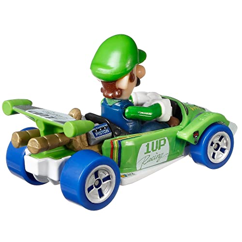 Hot Wheels Luigi Circuit Special Mario Kart 1:64 miniatura 2