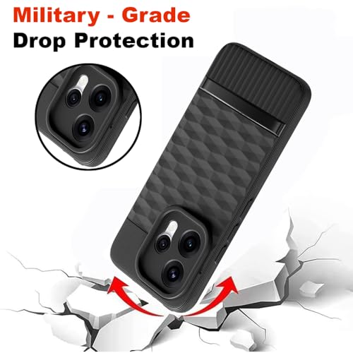 Image of Shockproof Case Compatible with Oppo Reno15 5G | Full Camera Protection | TPU Flexible Back Cover for Oppo Reno15 5G (Matte Black)