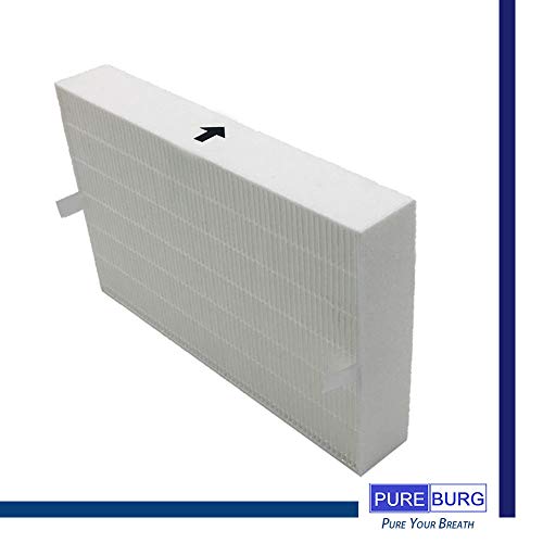 Pureburg HPA200-REPLACEMENT True Hepa Filter Set Compatible With Honeywell Console Air Purifiers Series Models Hpa200 Hpa202 Hpa204 Hpa250B thumb #1