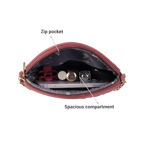 Image of Mochi Women Trendy Faux Leather Compact Sling Bag
