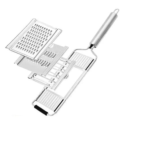 Cortadora de verduras 4 en 1 acero inoxidable 3 piezas miniatura 1