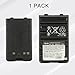 Yeacomm FNBV94 FNB-V94 FNB-V83 7.2V 1800mAh Ni-MH Battery Pack Replacement Battery Compatible for Two Way Radio Yaesu Vertex VX-410, VX-420, VX-420A, VX-160, FT-60R, FT-270 (FBA)
