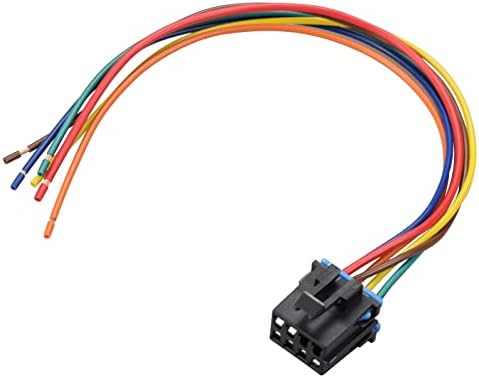 AC Heater Climate Fan Speed Control Wiring Harness Pigtail Connector Repair Kits Fit for Chevy Silverado 1500 2500 3500, 96-99 Tahoe, 15306189, PT1346