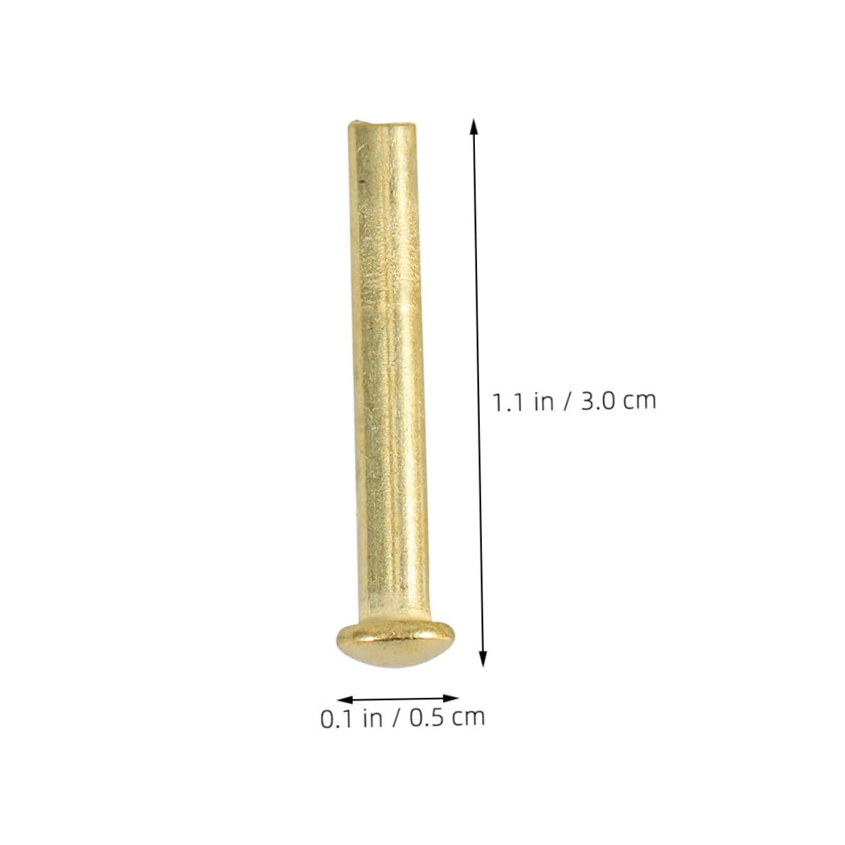 SOLUSTRE Fan Repair Hardware Set 12pcs Folding Fan Replacement Hardware Shaft Rivet and Nut for DIY Handmade