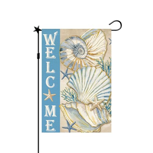 Drapeau de jardin double face 75x100cm bannière extérieur polyester - 2