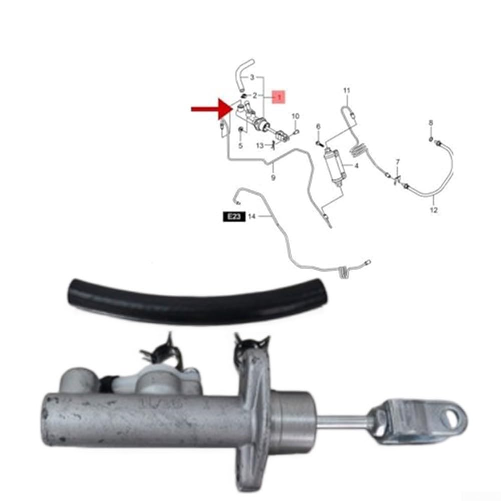 Cilindro frizione per Ssangyong Actyon Kyron Sports 2006-2015, 3050009006, pezzo di ricambio, struttura in metallo, finitura argento