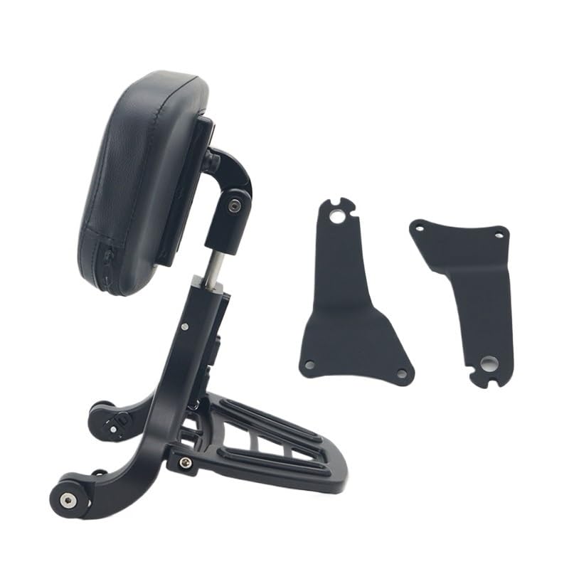 Dossier conducteur moto polyvalent noir pour les longs voyages en Touring