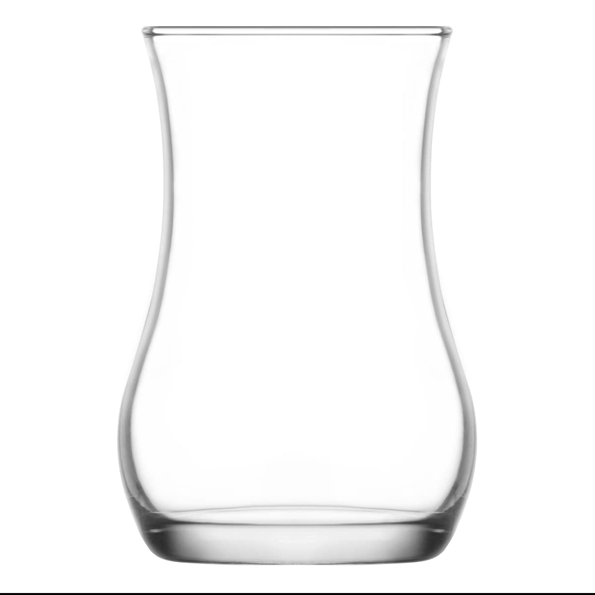 LAV Turkish Tea Glass Set | Traditional Turkish Design | Perfect for Serving Turkish Tea and Other Hot Beverages | Ideal for Home, Cultural Gatherings, and Turkish Tea Parties | Recyclable Glass