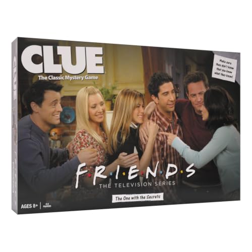 CLUE: Juego de mesa oficial Friends, resuelve el misterio miniatura 2