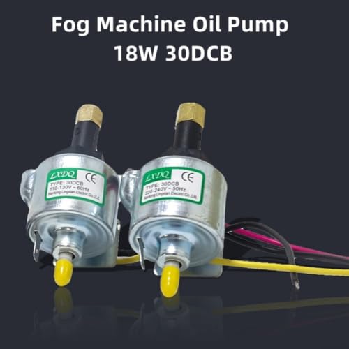Bomba electromagnética para máquina de humo 30DCB, 18 W, voltaje 220 V, repuesto especial para generadores de niebla de 400 W, 600 W y 900 W miniatura 2