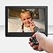 NIX Advance 8 Inch USB Digital Picture Frame; HD IPS Display, Auto-Rotate, Motion Sensor, Remote Control; Mix Photos and Videos in The Same Slideshow