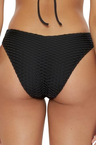 BECCA Women's Castaway Bikini Bottom, Cheeky Coverage, Swimwear Separates3