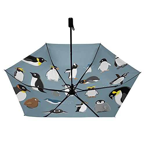 Parapluie de voyage pingouin compact et léger idéal pour vos trajets quotidiens