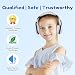 EarFun Kids Headphones Wireless, Bluetooth 5.4 Headphone for Child with Mic, 85/94dB Volume Limited Foldable Over Ear, Hi-Fi Stereo Sound, 40H Playtime, Tablet, Phone, PC, School/Travel, Gift, White