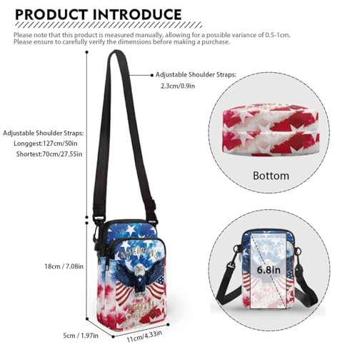 Image of Xpyiqun Small Crossbody Bag Women Phone Purses Sling Shoulder Handbag Cross Body Pouch Wallet Bags