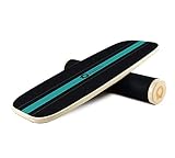 balancierbrett 3 SCHWIERIGKEITSEINSTELLUNGEN - Das RPM Roller Board besteht aus gehärtetem Hartholz mit einer strukturierten, rutschfesten und griffigen Oberfläche für zusätzliche Stabilität. Der dicke, unbefestigte Zylinder ist mit Stoff umwickelt, um Rutschen zu verringern. Jedes Power Board wird mit 2 Holzleisten und Schrauben geliefert, die in zwei Positionen am Board befestigt werden können, um den Schwierigkeitsgrad Ihres Trainings einzustellen.