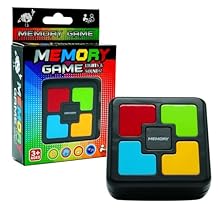 Handheld Memory Games for Kids Ages 4-8, Light Up Electronic Toys, Car Travel Board Games for Kids,Birthday Gifts for 3-12 Year Old Boys