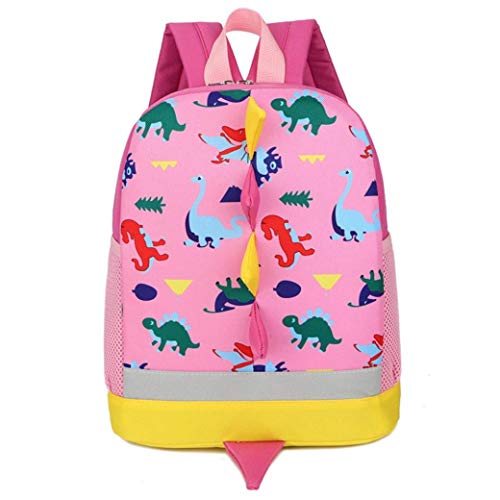 Sac à dos pour enfants Dinosaure Sac à dos pour enfants, Rose