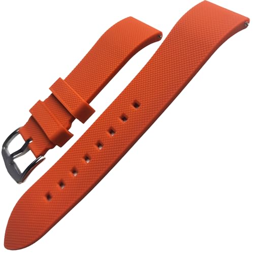 Image of 22 MM Watch Strap Replacement for Blancpain X Swatch with Hex Spanner Quick Release Silicone Watch Band Compatible with Bioceramic SCUBA Fifty Fathoms