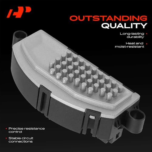 Image of A-Premium Front HVAC Blower Motor Resistor Compatible with Jeep & Chrysler | for Cherokee 2014-2023, 200 2015-2017 - Replace# 68223049AA