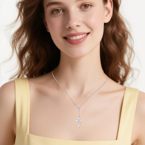 Breast Cancer Necklace Breast Cancer Gifts for Woman 925 Sterling Silver Pink Ribbons Jewelry Gifts for Women Lovers3