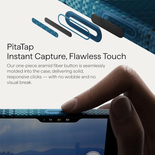 Image of pitaka for iPhone 17 Pro Max Case 6.9 inch, Caseless Feeling, Aramid, Moonrise