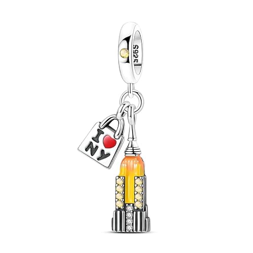 Teleye Empire State pendant charm image