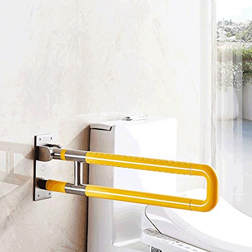 Barre d'appui pour douche murale pliable contre les risques de glissade - 4