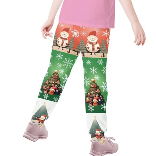 AmzPrint Tall Sweatpants Hawaiian Santa Claus Print Floral Christmas Sweatpants for Boys Casual Teen Hiking Pants4