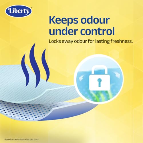 Liberty Premium Adult Diaper Pants, Extra Large (XL) 10 Count, Waist Size (96-165cm | 38-65 inches), Unisex, Leak Proof, Extra Elastics, High Absorbency, 12 Hrs protection, Pack of 1