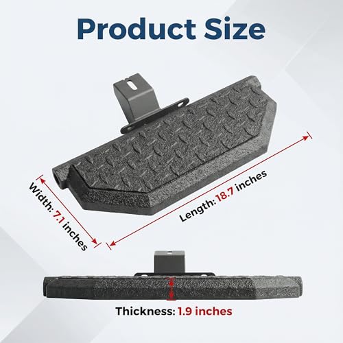 Estribos laterales para Jeep Wrangler JL y Gladiator JT 4 puertas miniatura 2
