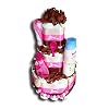 Luiertaart magie – luiertaart meisje neutraal babygeschenk babyshower doop geboorte souvenir