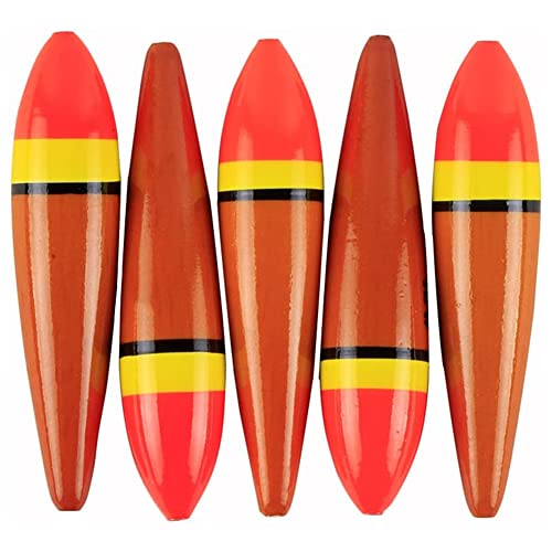 L Pattern Slip Bobbers Fishing Bobbers Floats Balsa Bobbers For Sea Fishing, 4G-8Cm-5Pcs #TOP3