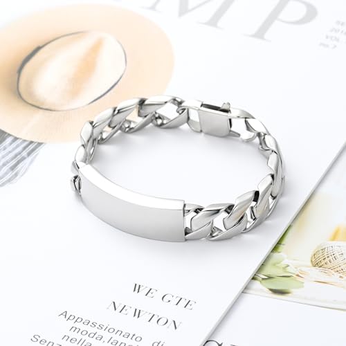 Pulsera urna para cenizas de acero inoxidable miniatura 5