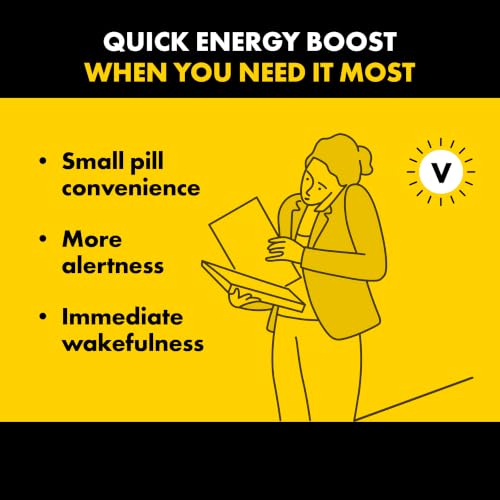 Image of Vivarin, Caffeine Pills 200mg Caffeine per Dose, Safely and Effectively Helps You Stay Awake, No Sugar, Calories or Hidden Ingredients, Energy Supplement, 40 Tablets