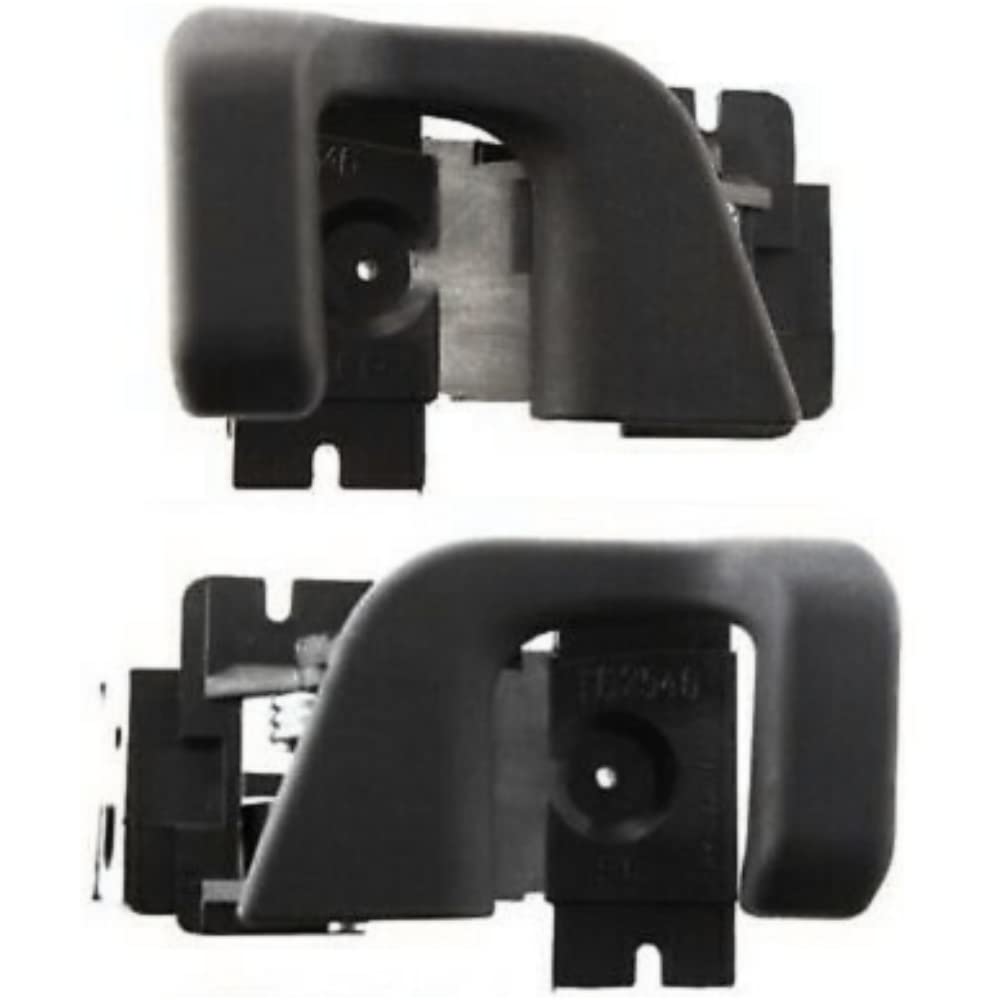 YiZheng Inside Interior Black Front Door Handle Pair Set 14503221 F2TZ1021818A FO1353121 F2TZ1021819A FO1352121