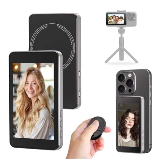 4K Selfie Monitor for Vlogging and Streaming