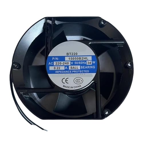 Ventilateur de refroidissement CA 220V 34W de 172x150x51 mm