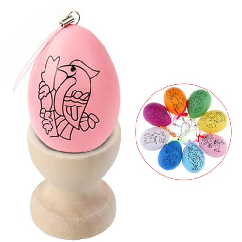 24pcs Wooden Egg Tray Holder for Egg Wooden Egg Supporting Cup Wooden Egg Stand Egg Container Cup for Boiled Egg Household Egg Cup Egg Holding Cup Wooden Egg Storage Cup Egg Rack